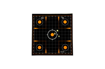 Image of EZ-Aim Allen Adhesive Splash Sight-In Grid Target, Black, 12X12, 15314