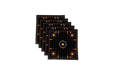 Image of EZ-Aim Allen Adhesive Splash Sight-In Grid Target, Black, 12X12, 15314