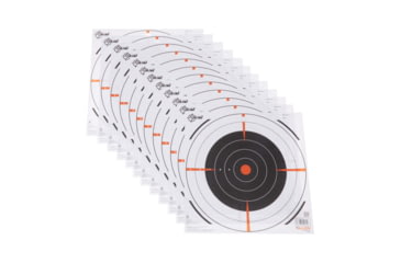 Image of EZ-Aim Allen Bullseye Target 12-Pack, Black, 12X12, 15334