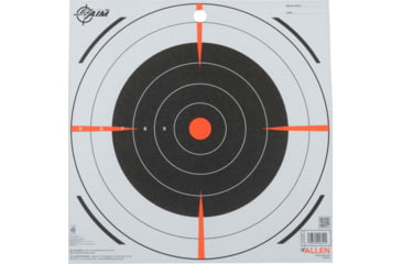 Image of EZ-Aim Allen Bullseye Target 12-Pack, Black, 12X12, 15334