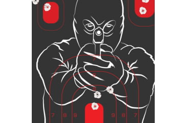 Image of EZ-Aim Allen Splash Non-Adhesive Bad Guy Target, Green, 12X18, 15249