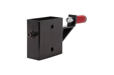 Image of EZ-Aim Allen Steel Gong Hanger Target w/Recoil Spring, 2 x 4in Mount, 2.3 lbs, Black Powder Coated, 15515
