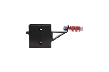 Image of EZ-Aim Allen Steel Gong Hanger Target w/Recoil Spring, 2 x 4in Mount, 2.3 lbs, Black Powder Coated, 15515