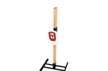 Image of EZ-Aim Allen Steel Gong Hanger Target w/Recoil Spring, 2 x 4in Mount, 2.3 lbs, Black Powder Coated, 15515