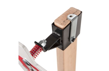 Image of EZ-Aim Allen Steel Gong Hanger Target w/Recoil Spring, 2 x 4in Mount, 2.3 lbs, Black Powder Coated, 15515