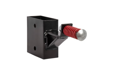 Image of EZ-Aim Allen Steel Gong Hanger Target w/Recoil Spring, 2 x 4in Mount, 2.3 lbs, Black Powder Coated, 15515