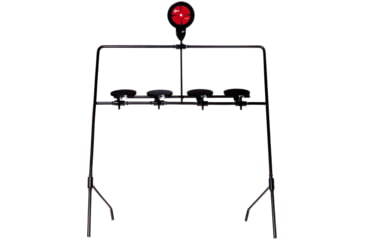Image of EZ-Aim Deflector Resetting Spinner Target System, Black/Red, 16 in x 22.5 in, 15340