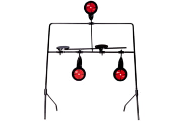 Image of EZ-Aim Deflector Resetting Spinner Target System, Black/Red, 16 in x 22.5 in, 15340