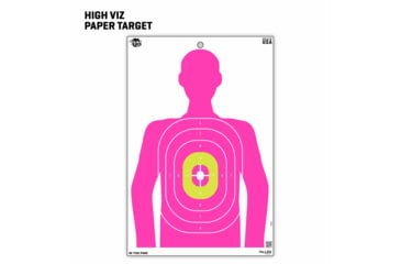 Image of EZ-Aim EZ Aim Fun In The Pink Silhouette Paper Shooting Target, 12in x 18in, 8-Pack, Pink, 15646