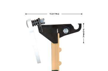 Image of EZ-Aim Fence Topper Gong Hook and Recoil Spring Combo, Multi, 15634