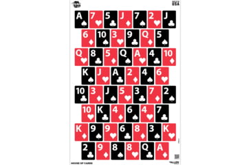 Image of EZ-Aim Fun Get the Game On Paper Shooting Targets, 12inW x 18inH, 8-Pack, Multi, 15642