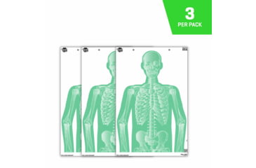 Image of EZ-Aim Fun Group Paper Target Assortment, 12inW x 18inH, 3-Pack, Green, 15651
