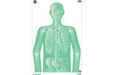 Image of EZ-Aim Fun Group Paper Target Assortment, 12inW x 18inH, 3-Pack, Green, 15651