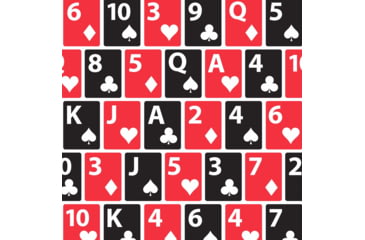 Image of EZ-Aim Fun House of Cards Game Paper Targets, 23inW x 35inH, 3-Pack, 15655