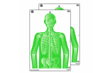 Image of EZ-Aim Fun Imposing Figures Paper Shooting Target Assortment, 12inW x 18inH, 8-Pack, Multi, 15645