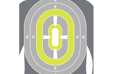 Image of EZ-Aim Fun Imposing Figures Paper Shooting Target Assortment, 12inW x 18inH, 8-Pack, Multi, 15645