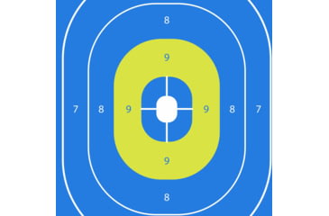 Image of EZ-Aim Fun Imposing Figures Paper Shooting Target Assortment, 12inW x 18inH, 8-Pack, Multi, 15645