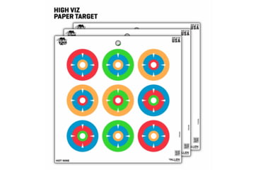 Image of EZ-Aim Fun Plinking the Day Away Paper Shooting Targets, 12inW x 12inH, 12-Pack, Multi, 15638