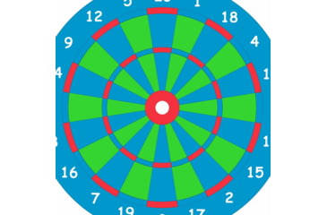 Image of EZ-Aim Fun Plinking the Day Away Paper Shooting Targets, 12inW x 12inH, 12-Pack, Multi, 15638