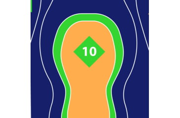Image of EZ-Aim Fun Shot Commander Paper Shooting Targets, 23inW x 35inH, 3-Pack, Multi, 15654