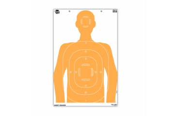 Image of EZ-Aim Fun Tough Crowd Paper Shooting Targets, 23inW x 35inH, 3-Targets, Multi, 15658