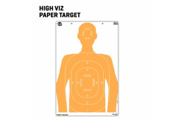 Image of EZ-Aim Fun Tough Crowd Paper Shooting Targets, 23inW x 35inH, 3-Targets, Multi, 15658