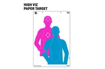 Image of EZ-Aim Fun Tough Crowd Paper Shooting Targets, 23inW x 35inH, 3-Targets, Multi, 15658