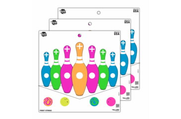 Image of EZ-Aim Fun Triggering More Fun Paper Shooting Targets, 12inW x 12inH, 9-Pack, Multi, 15640