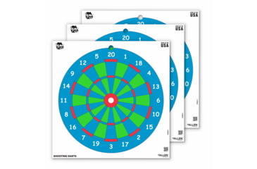 Image of EZ-Aim Fun Triggering More Fun Paper Shooting Targets, 12inW x 12inH, 9-Pack, Multi, 15640