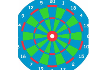 Image of EZ-Aim Fun Triggering More Fun Paper Shooting Targets, 12inW x 12inH, 9-Pack, Multi, 15640