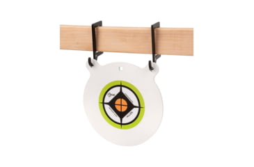 Image of EZ-Aim Horizontal Steel Gong Shooting Target Hanging Hook, 2-Pack, Black, 15571