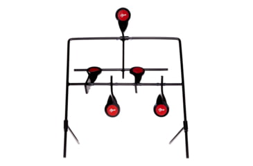 Image of EZ-Aim Metal Resetting Target Set For Plinking, Black, 15285