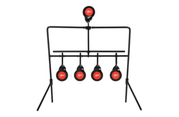 Image of EZ-Aim Metal Resetting Target Set For Plinking, Black, 15285