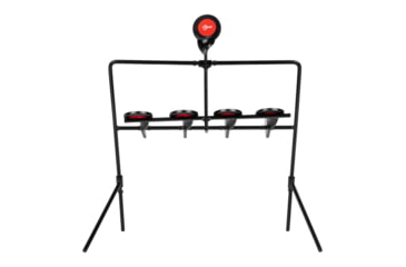 Image of EZ-Aim Metal Resetting Target Set For Plinking, Black, 15285