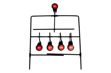 Image of EZ-Aim Metal Resetting Target Set For Plinking, Black, 15285