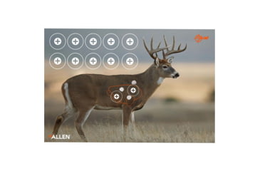 Image of EZ-Aim Paper Four Color Whitetail Target, 25X35, 15286