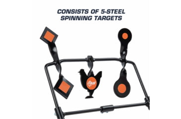 Image of EZ-Aim Rimfire &amp; Airgun Target Kit, Black/Red, 15665