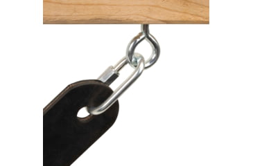 Image of EZ-Aim Rubber Strap Gong Target Hanging Kit, Black, 8 in, 15247