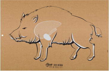 Image of EZ-Aim Wild Boar Corrugated Silhouette Shooting Target, Appx. 35x 23,in Tan, 15730