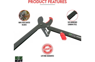 Image of EZ Kut Lil G Ratcheting Lopper, Red/Black, 18.9 in, LG7684