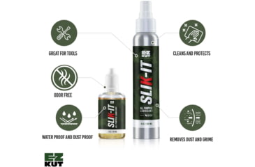 Image of EZ Kut Slik-It All Purpose Lubricant, 1oz, Grey, Small, SLK01