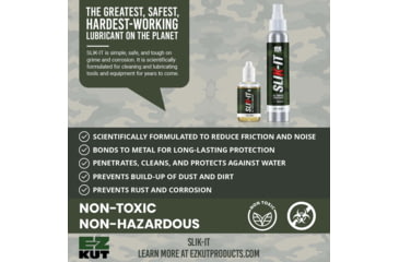 Image of EZ Kut Slik-It All Purpose Lubricant, 1oz, Grey, Small, SLK01