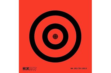 Image of EZ2C Targets Style 4 Mini Targets,3.5x3.5in,Pack of 25 EZ2CM04