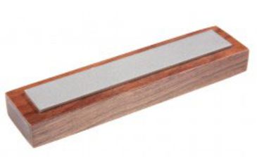 Image of EZE-LAP Coarse Sharpening Stone on a Walnut Pedestal, 1x6, 42C