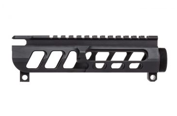Image of Watchtower Firearms Style 2 Stripped Billet Upper Receiver, Black, UDR-15-3G-2U-BLK