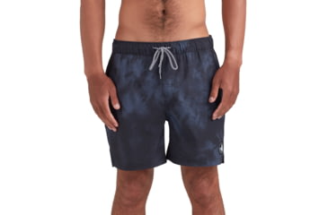 Image of Body Glove Swoosh 17 Elastic Waist Swim Short - Charcoal 04051F9D, XL, Charcoal, GRV1017-CHR-XL