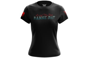 Image of We the People Holsters Living My Best Range Day Womens Short Sleeve Shirt 460C3CEE, 6603803754594