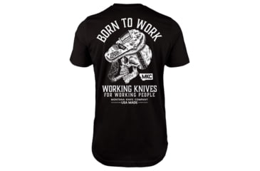 Image of Montana Knife Company MKC BORN TO WORK TEE 39CA2B9D, MEDIUM, MKC-000762