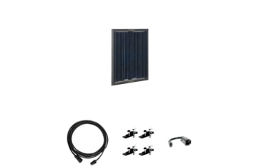 Image of Zamp Solar Obsidiana Series 25 Watt Solar Panel Kit, Black, One Size, ZSK1012