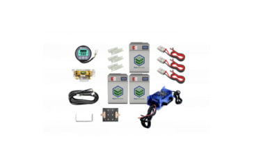 Image of Big Battery Inc. 48V 4.8kWh Lithium Golf Cart 90Ah Battery Kit 3X EAGLE 2 1.63kWh LifePo4 Batteries 84AB78CD, 65468
